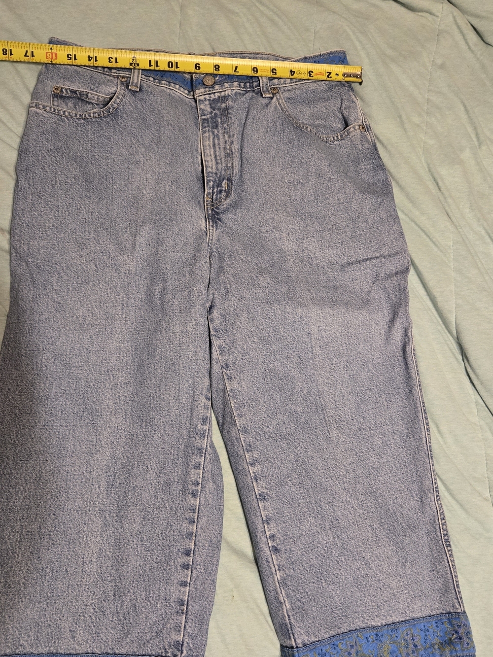 bill blass Light Blue Straight-Leg Women's Jeans